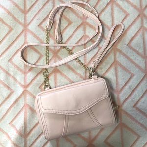 Marie Diabetes Mini Crossbody- Blush